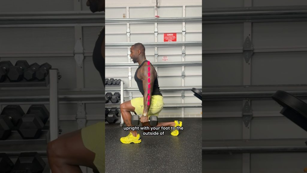 Walking lunges foot placement for glutes and quads. #glutes #motivation #fitness