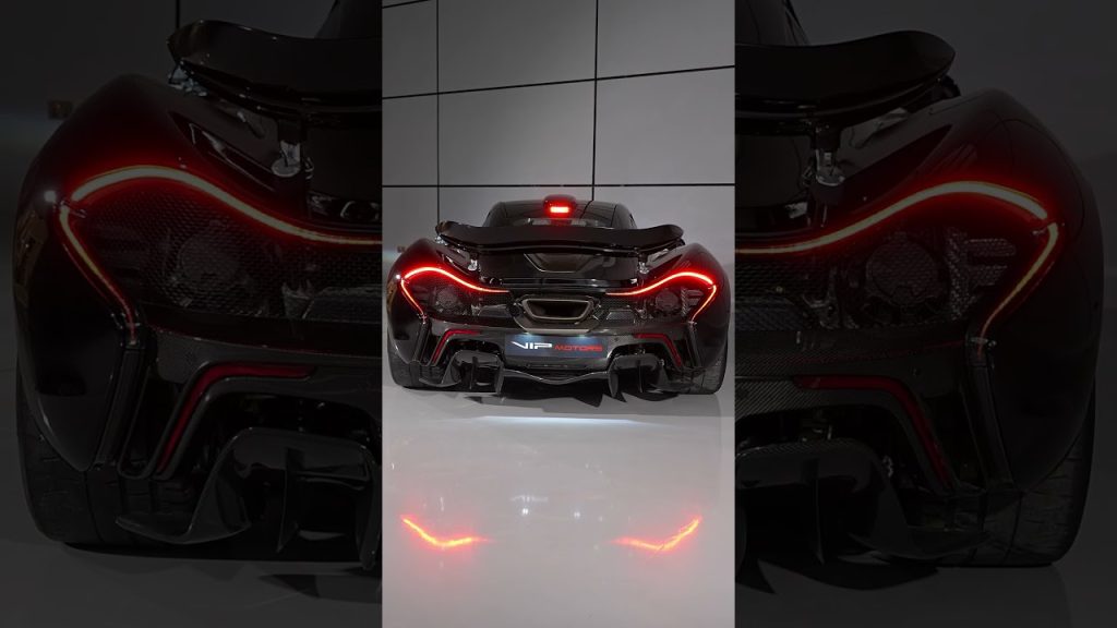 ASMR of Mclaren P1 (limited edition 1 of 375)