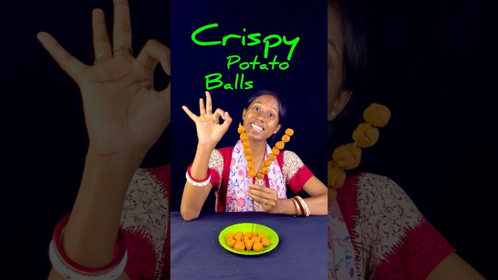 Crispy Potato Balls #shorts #youtubeshorts #potato #food #recipe #foodie #streetfood #trending