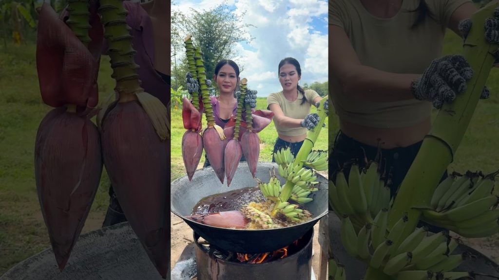 How to braised banana with chicken recipe #shorts #shortvideo #cooking #food #recipe