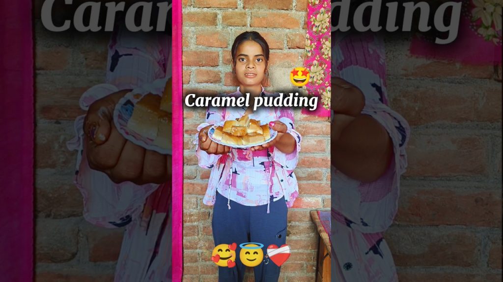 Caramel bread pudding 🤤#food #recipe #indianfood #streetfood #shorts #cooking