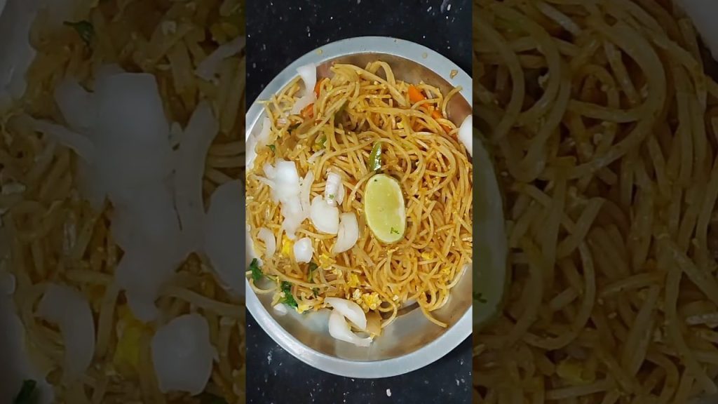 Egg Noodles without Sauces 👌😋 #shorts #noodlesrecipe #viral #food #recipe #ytshorts