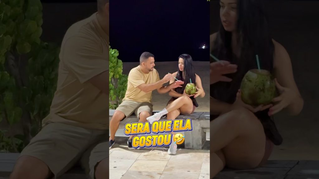 Será que ela gostou? #pegadinha #humor #comedia