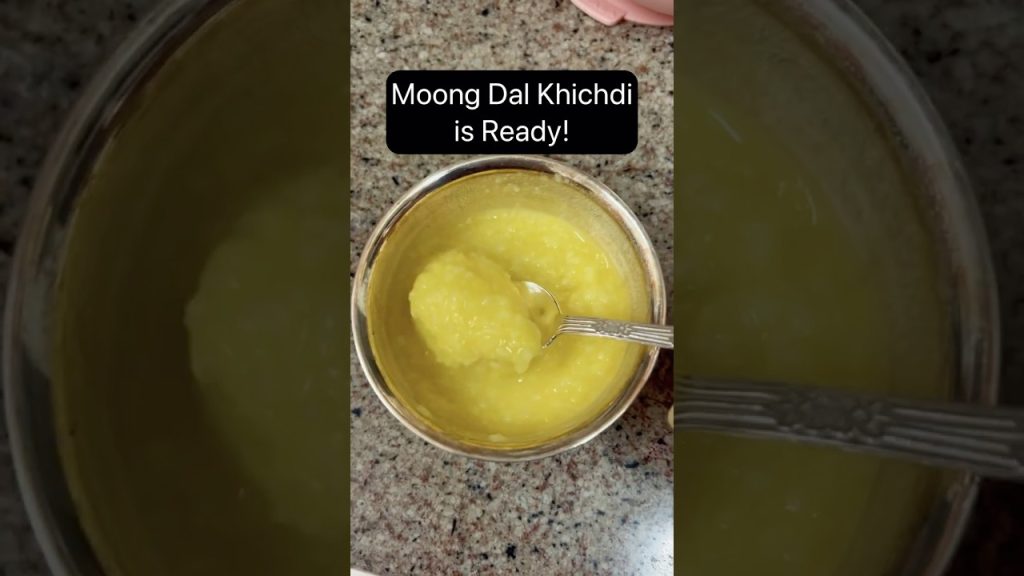 Moong Dal Khichdi for 6+ Months | Baby Food Recipe