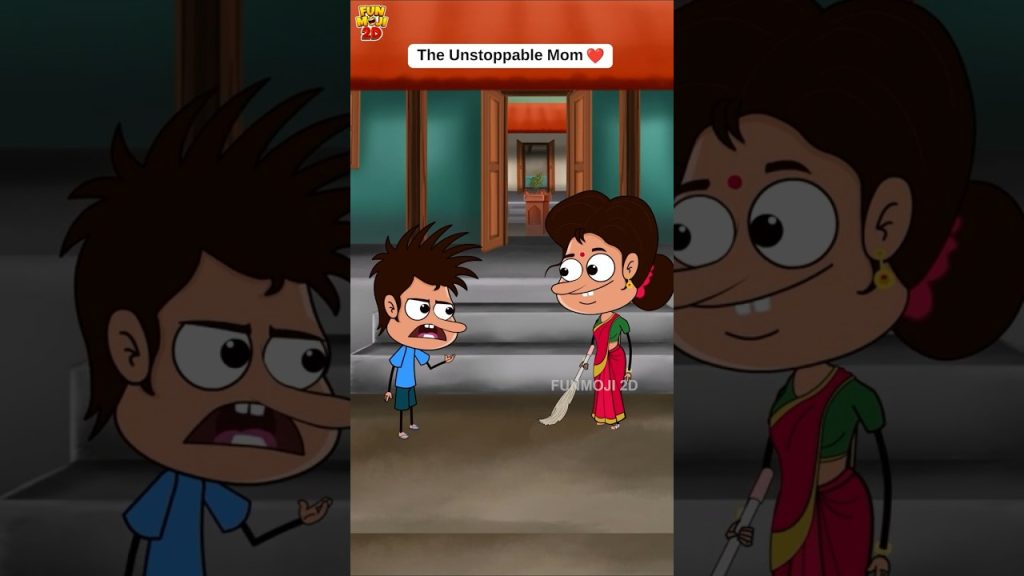 Amma the Great🫡 #funmoji2d #funny #comedy #relatable #emotional #comedyshorts #mom #son #nostalgia