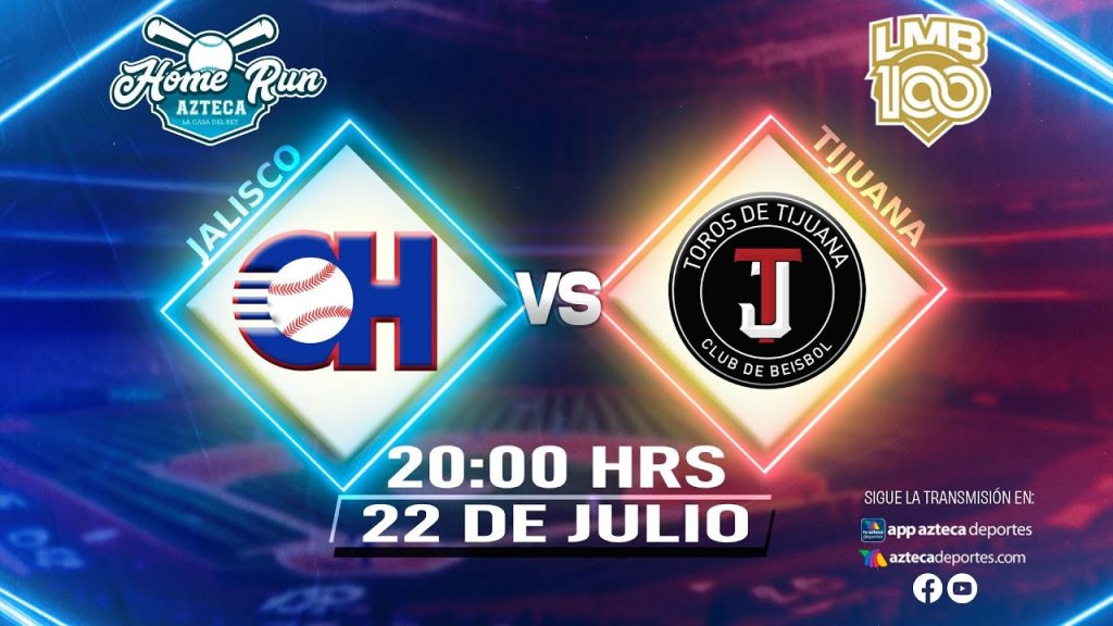 EN VIVO: Charros de Jalisco vs Toros de Tijuana | Home Run Azteca | LMB 2025 ⚾
