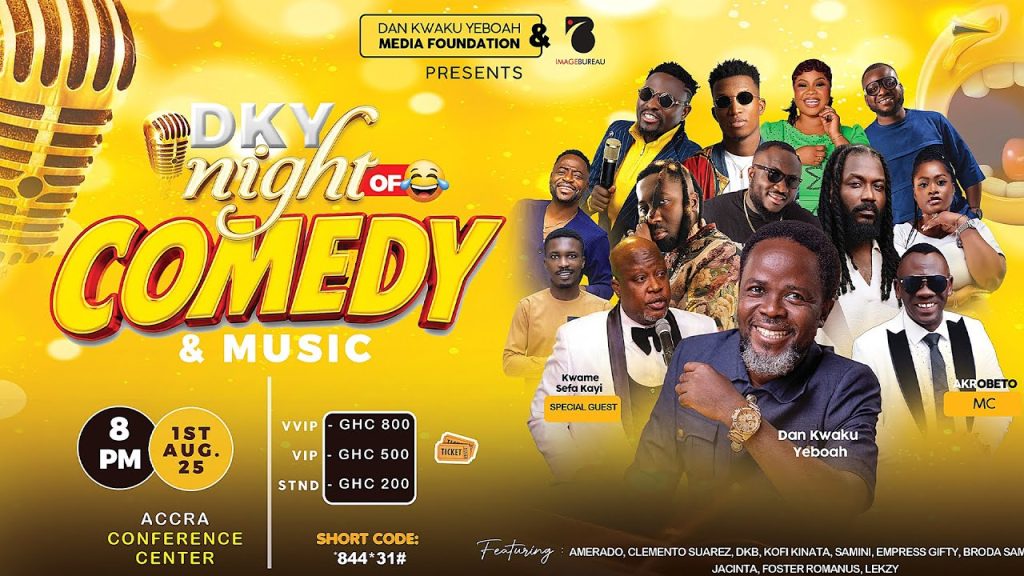 LIVEStream: DKY NIGHT OF COMEDY AND MUSIC 2025