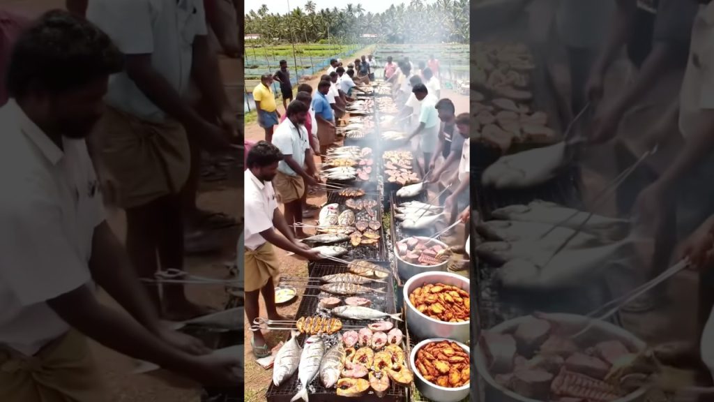 Biggest food feast for poor villagers | Biggest cooking food recipe | Village Food | Fish recipes