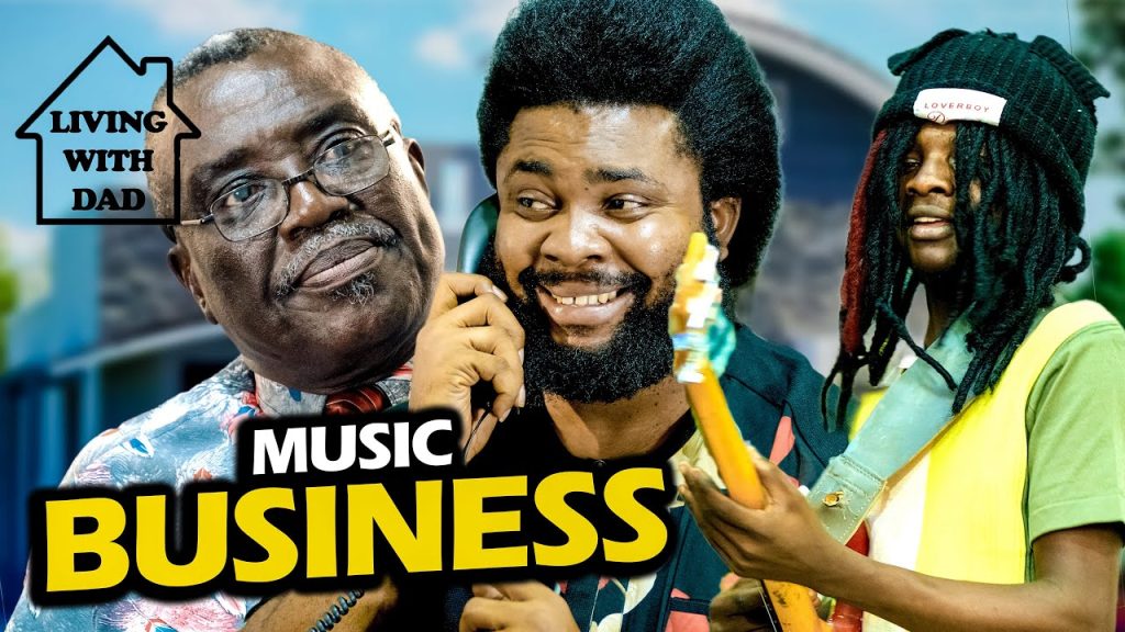 Music Business | Mark Angel Comedy | LIVING WITH DAD