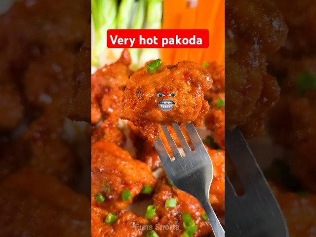 Cauliflower ka pakoda 🥦🥦🫕🥵🥵#shorts #trending #food #recipe #cartoon #comedy #funny #viralvideo #yt