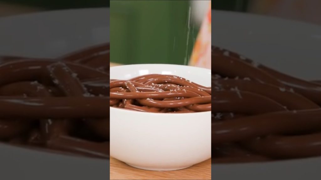 Chocolate NOODLES!? Let’s Make It! @ligier #food #recipe #fyp