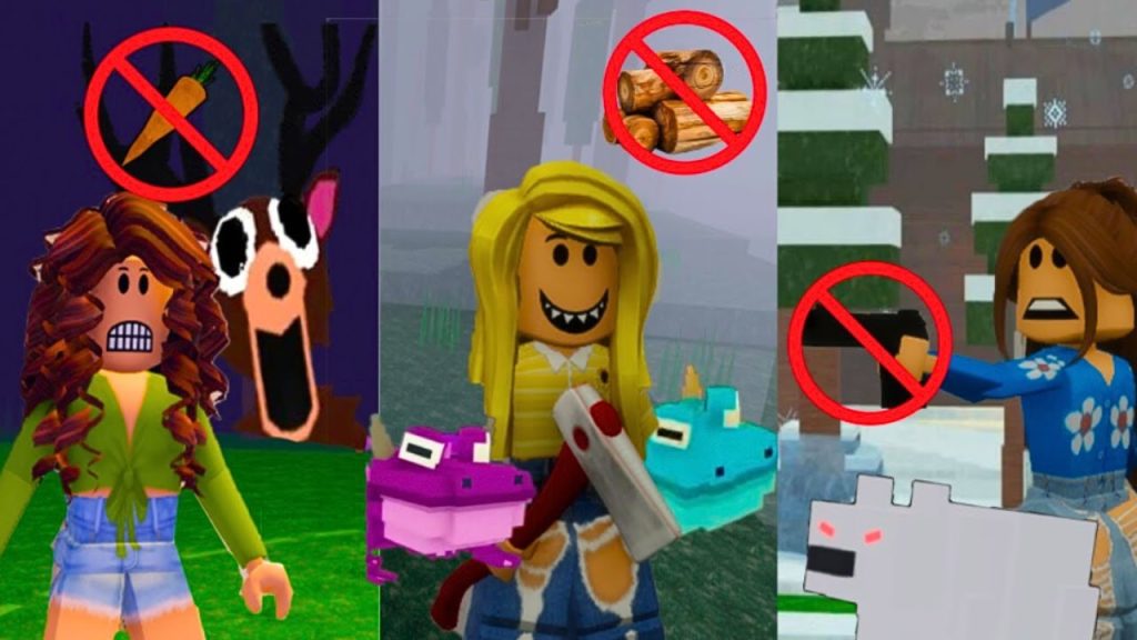 BANNED ITEMS we did in 99 Nights In The Forest Gaming w/ The Norris Nuts
