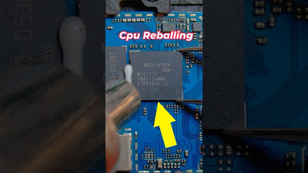 Cpu Reballing #mobilerepair #technology