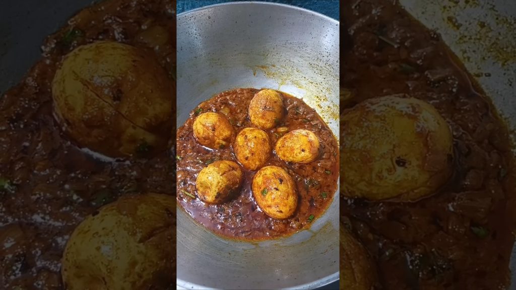 Dhaba Style Anda Curry #youtube #cooking #shorts #food #recipe #youtubeshorts