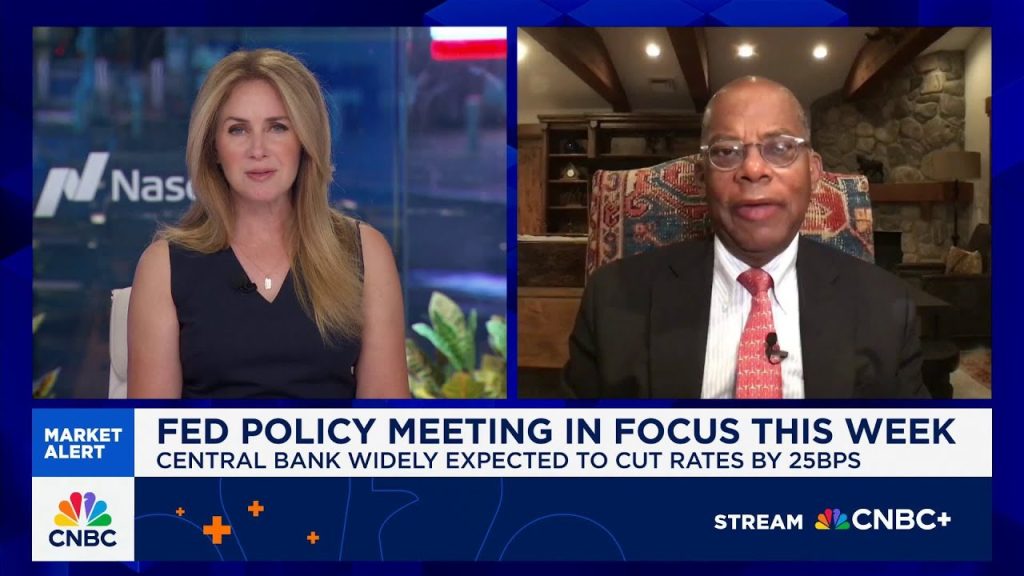 A 25 bps cut is a better choice than 50 this week, says Roger Ferguson