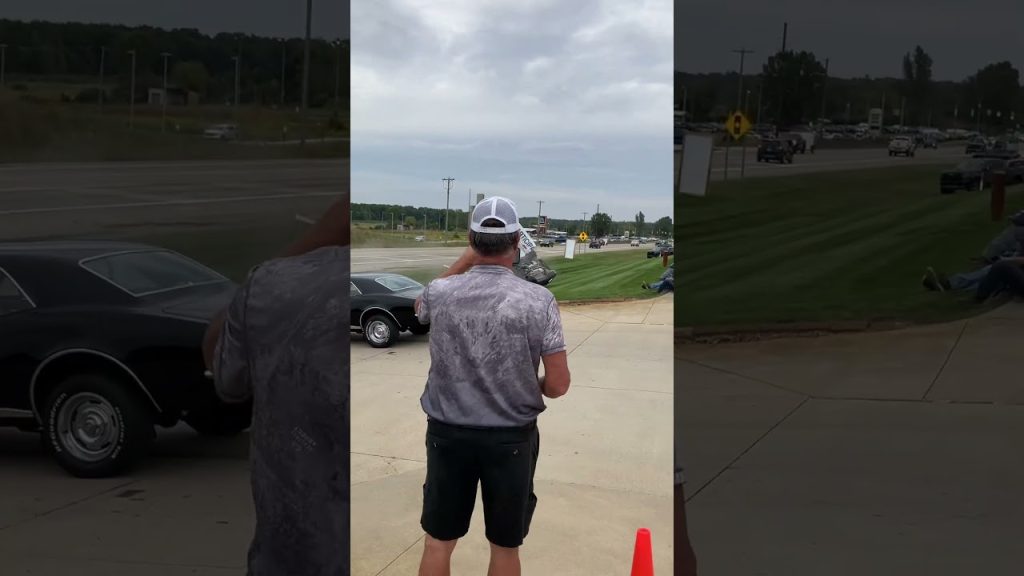 Mustang crashes/flips at Car Show | Hillsdale, MI