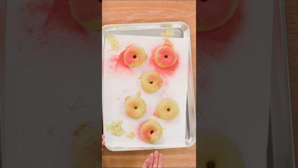 Viral Matcha Donuts!? Let’s Make Them! #fyp #food #recipe
