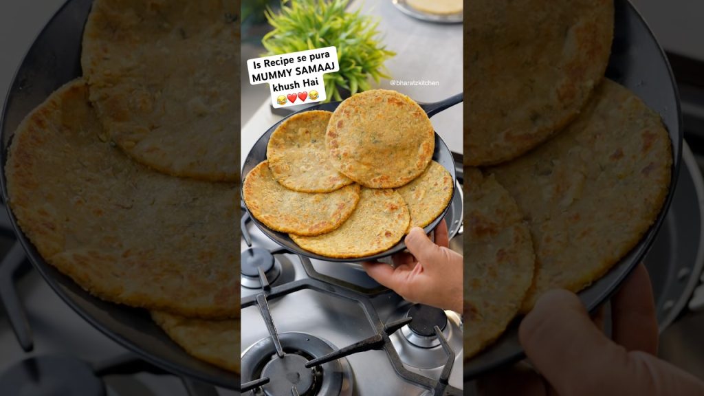Instant Aloo ka paratha 😄😄❤️❤️ #bharatzkitchen #food #recipe