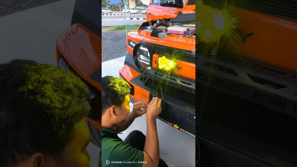 เทสระบบไฟก่อนติดตั้ง #chery #automobile #cheryv23 #cherrytigo8 #icar #offroad #luxury #cartok