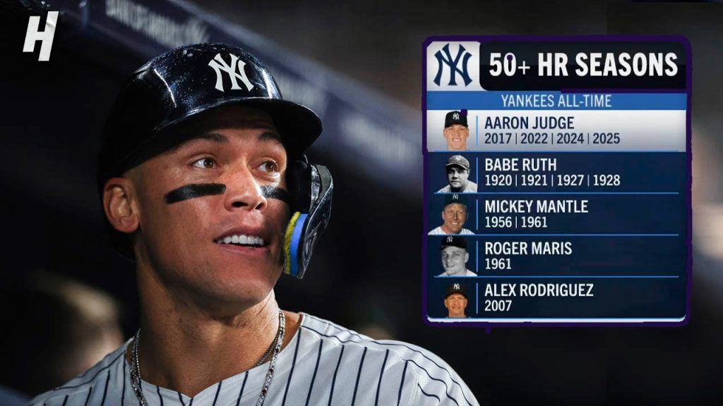 Aaron Judge Launches His 50th Home Run of the Season! 💥