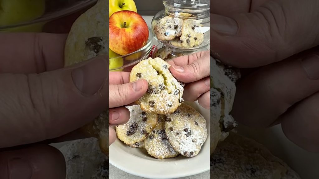 Biscotti alle mele 🍎 morbidi e golosi! #food #recipe