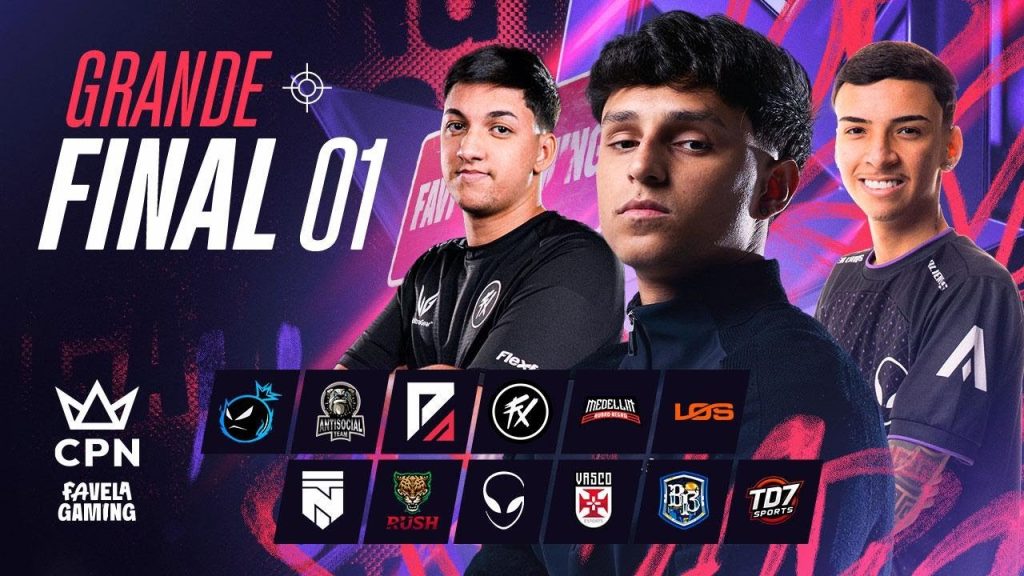 🚨 CPN FAVELA GAMING 🏆 FINAL DIA 1 💜 MDL – LOS – ALIEN 💜