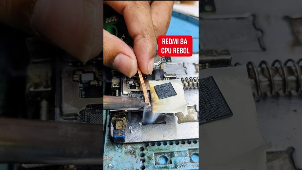 Redmi mobile cpu rebol. Redmi 8a cpu rebol |#technology #cpureballing #mobilerepairing