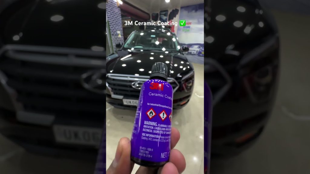 3M Ceramic coating ✅ #gadarpur #uttarakhand #3m #3mcarcare