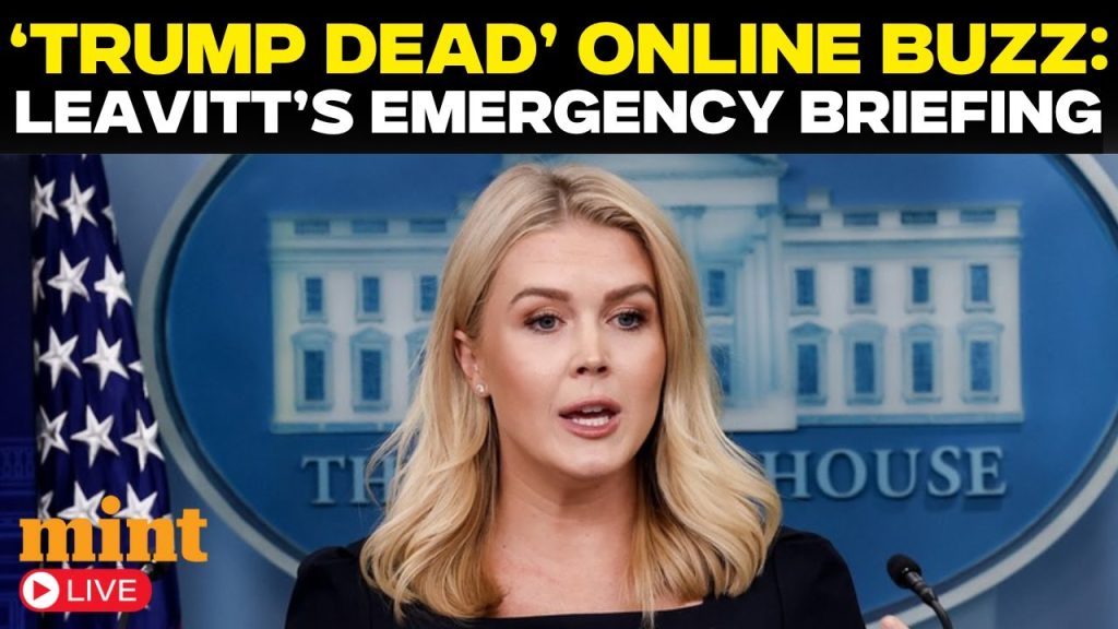 LIVE | ‘Trump Is Dead’: White House BREAKS SILENCE On Trump Health Rumours Amid Online Storm