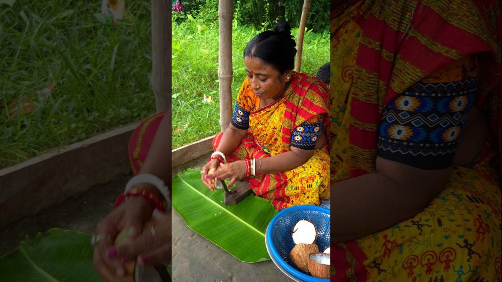 Laxmi puja special narkel naru recipe  #shorts #narkelnaru #food #recipe