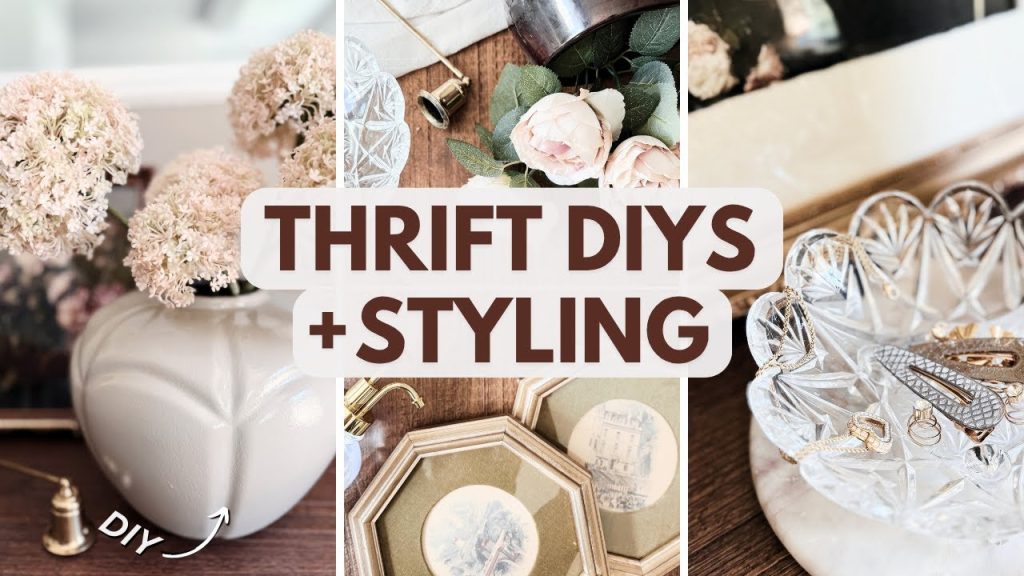 Thrifting Vintage Home Decor | DIY Flips + How I Style My Thrift Finds