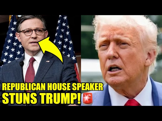 🚨Speaker Johnson Drops BOMB About Trump’s Mental Health