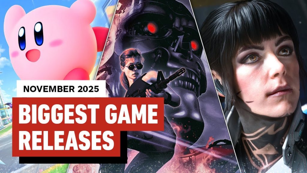 The Biggest Game Releases of November 2025