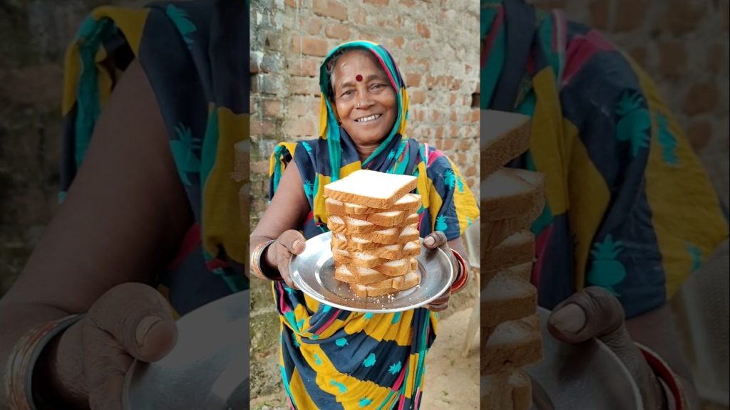 Papa Keliye Bread 🥪 Halwa ||💥#shorts #tiktok #food #recipe