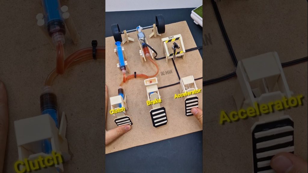 Car Pedal Mechanism (Part 2) | #dcmotor #motorbuilding #diy #techexperiments #pedal #tech