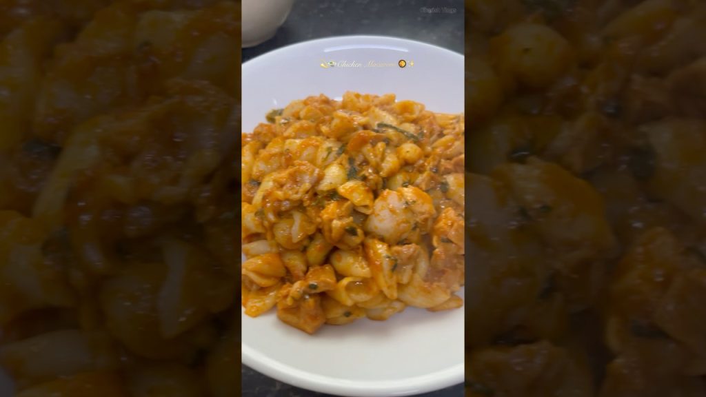 🥰❤️ Chicken Macaroni 🍲✨ #cooking #food #recipe #youtubeshorts #shorts