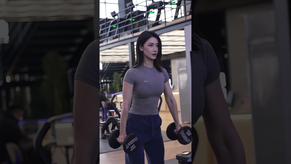 Chinese Girl Gym Workout 2336💪 Asian Fitness Model Inspiration