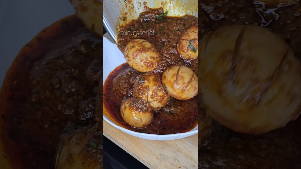 Egg curry #food #recipe #cooking #egg #reels