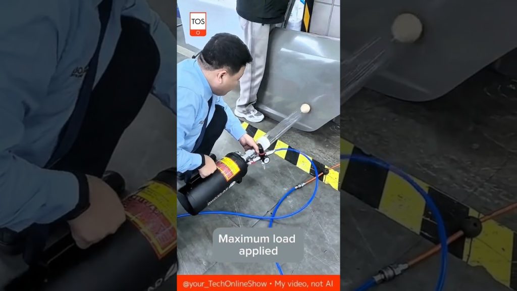 STRENGTH TEST extreme pressure 😮🧪⚙️ #shorts #skills #technology #crafts #satisfying