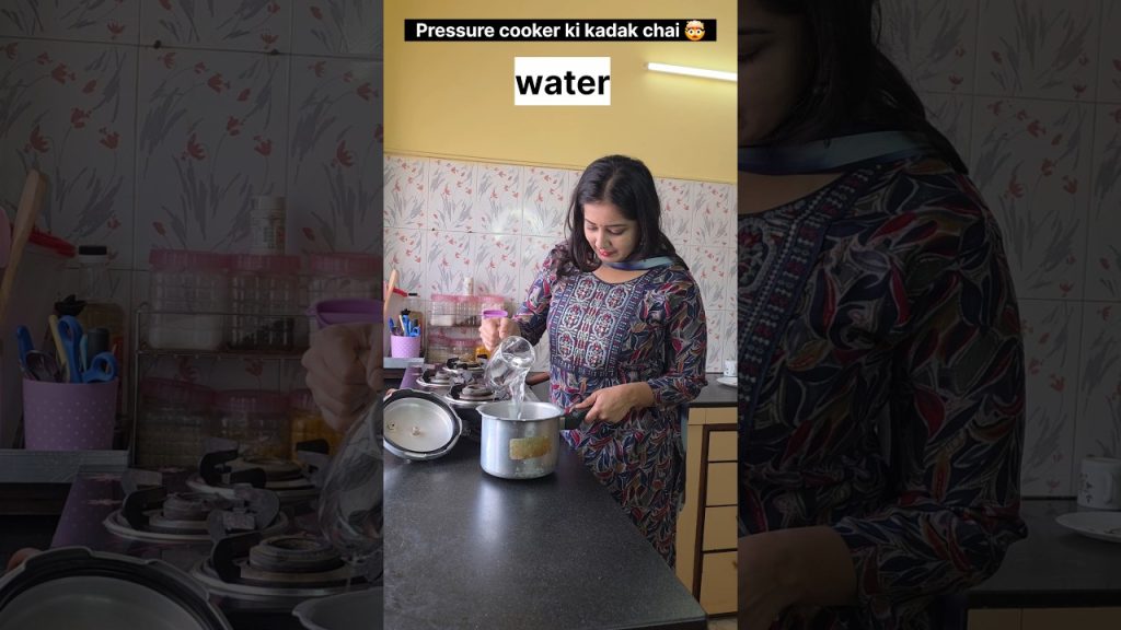 “Pressure cooker mai chai bana di.” 🤣🤯🤪 #relatable #comedy #funny #shorts