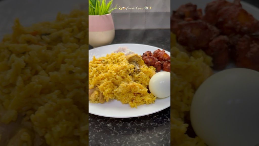 🥰❤️ Chicken Biriyani 🍛✨ #cooking #food #recipe #youtubeshorts #shorts