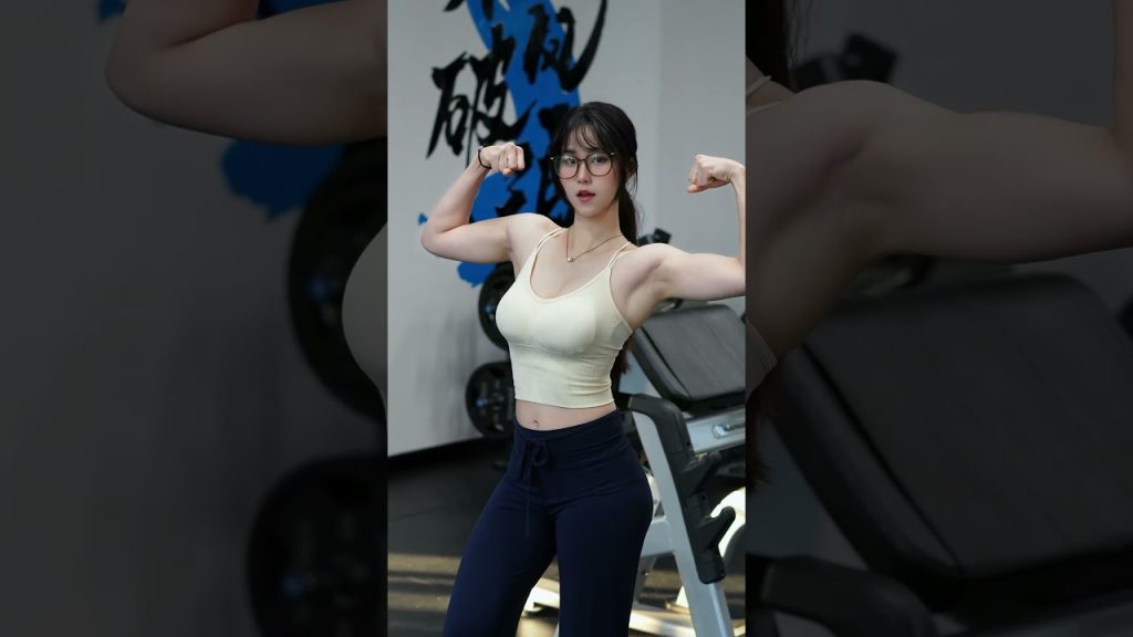 Chinese Girl Gym Workout 2631💪 Asian Fitness Model Inspiration
