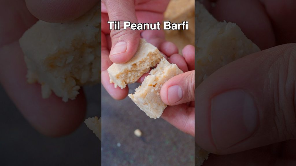 Perfect Til barfi 😁😁 #bharatzkitchen #food #recipe #lohri