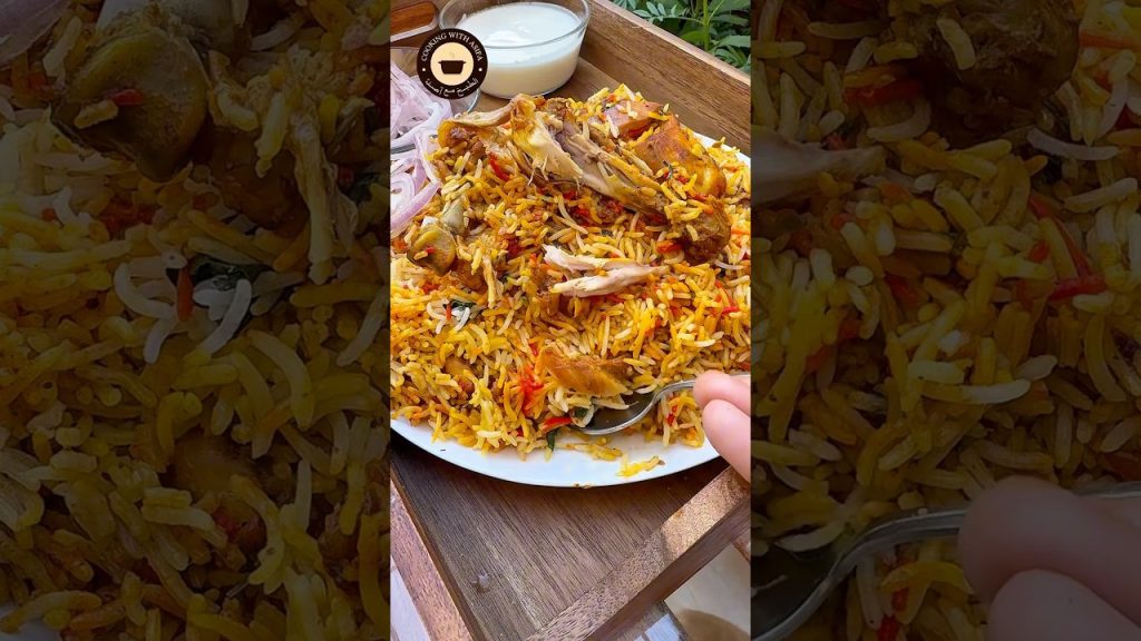 Chicken Tikka Biryani #Food recipe, #tikkabiryani