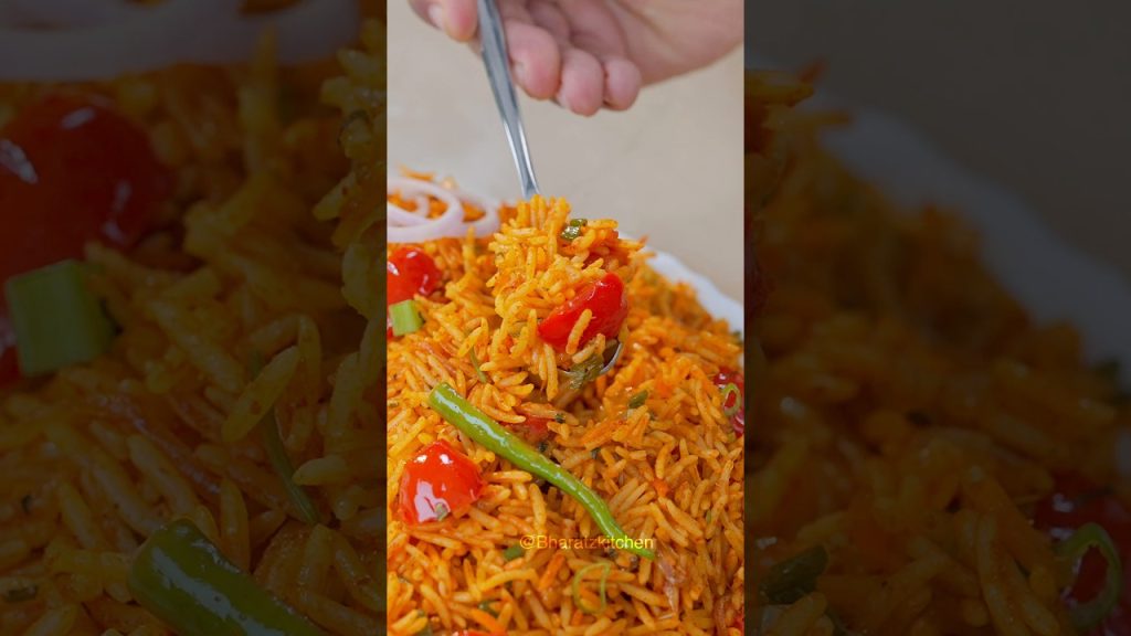 Fire wali Tomato Rice #bharatzkitchen #food #recipe