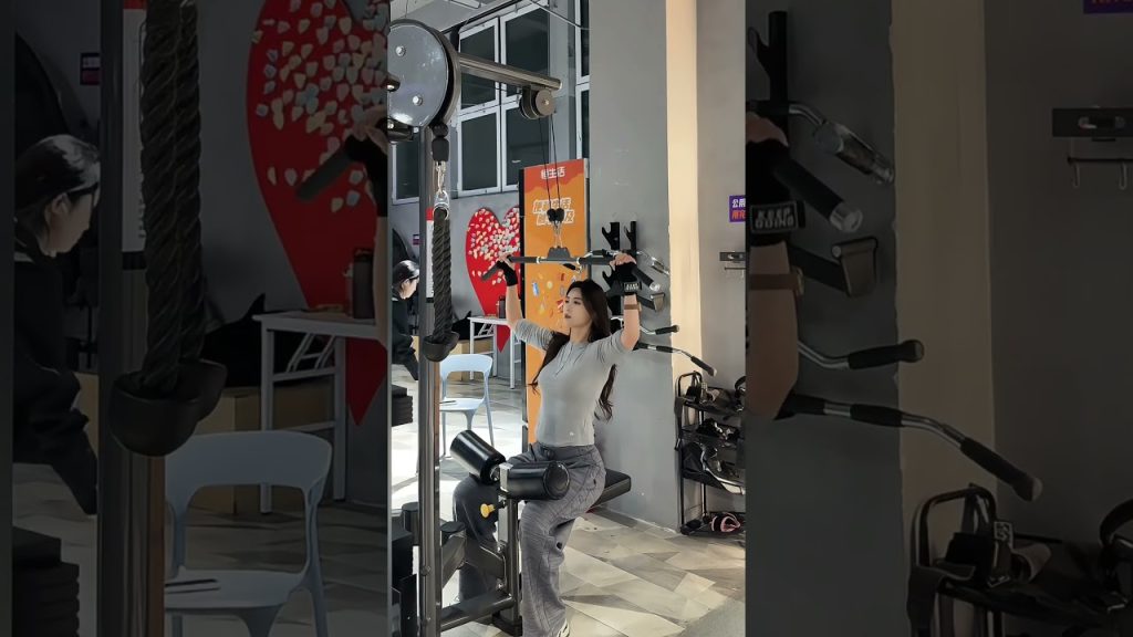 Chinese Girl Gym Workout 2661💪 Asian Fitness Model Inspiration