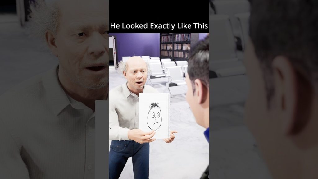He Looked Exactly Like This #shortsfeed #funny #story