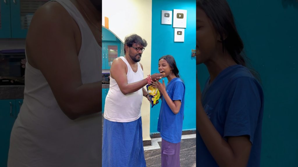 Daddy little princess 🥰😘 #viral #comedy #gift #minivlog #ytshorts #funny #shortvideo #familyfun