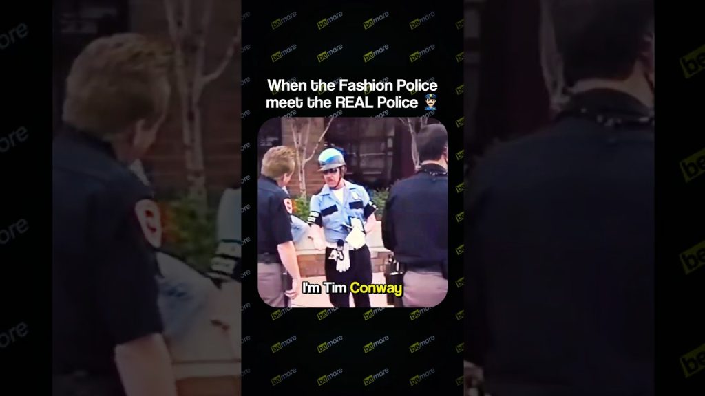 Tim Conway TENSE Moment with Police Officers #comedy #skit