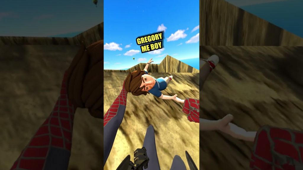 Spider-Man VR vs HIS SON #vr #virtualreality #spiderman #gaming #benbu